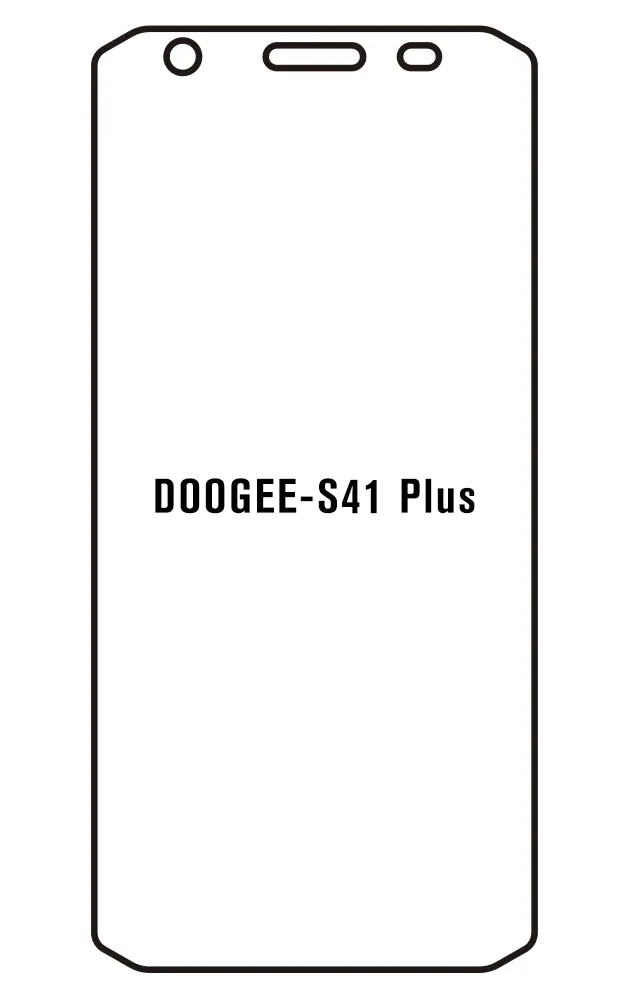 Doogee S41 Plus Přední Hydrogel ochranná fólie
