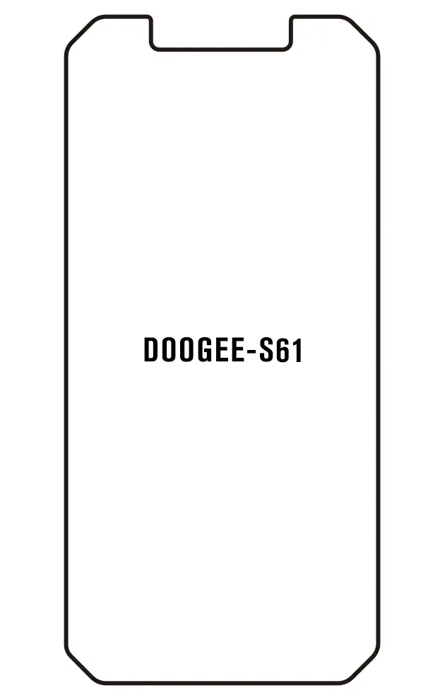 Doogee S61 Přední Hydrogel ochranná fólie