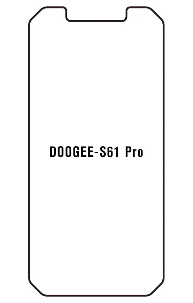 Doogee S61 Pro Přední Hydrogel ochranná fólie