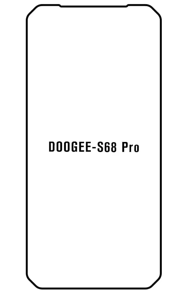 Doogee S68 Pro Přední Hydrogel ochranná fólie