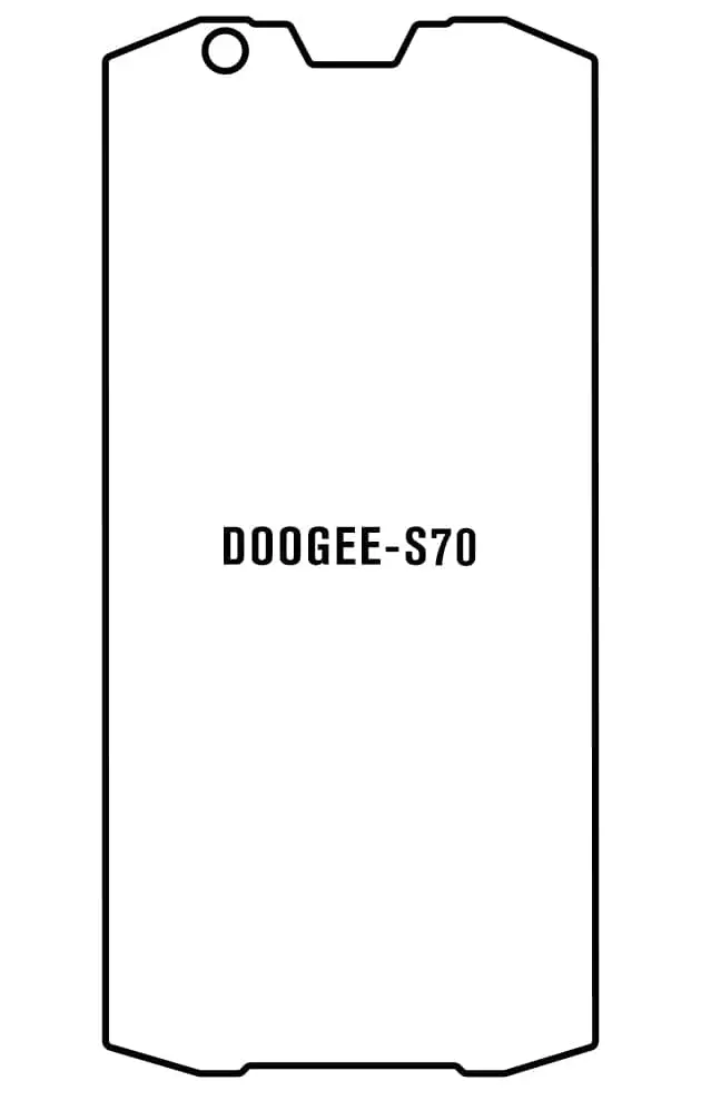 Doogee S70 Přední Hydrogel ochranná fólie