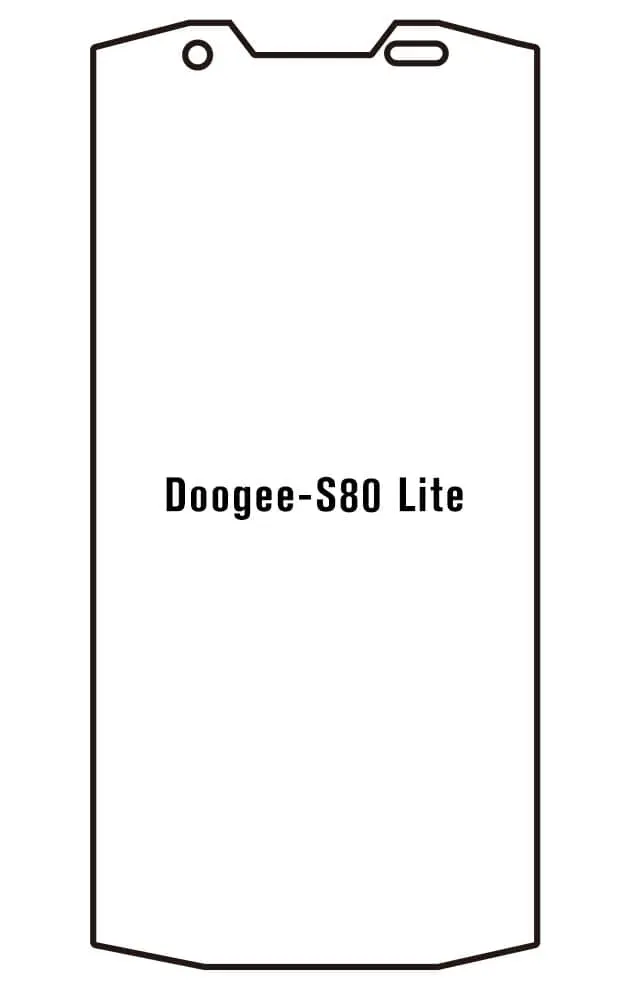 Doogee S80 Lite Přední Hydrogel ochranná fólie