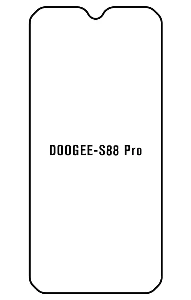 Doogee S88 Pro Přední Hydrogel ochranná fólie