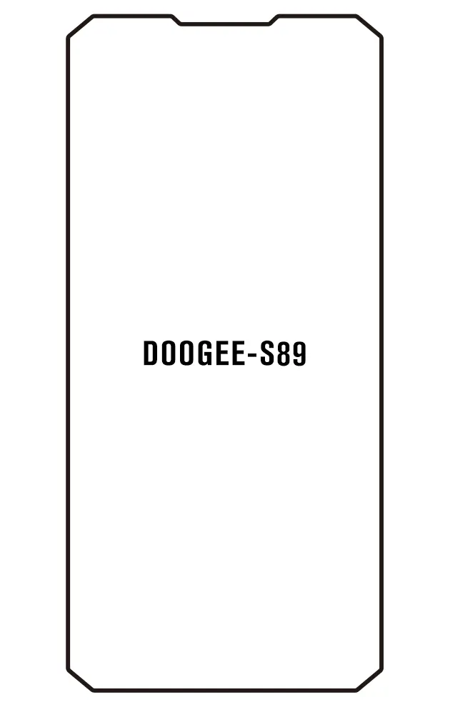 Doogee S89 / S89 Pro Přední Hydrogel ochranná fólie