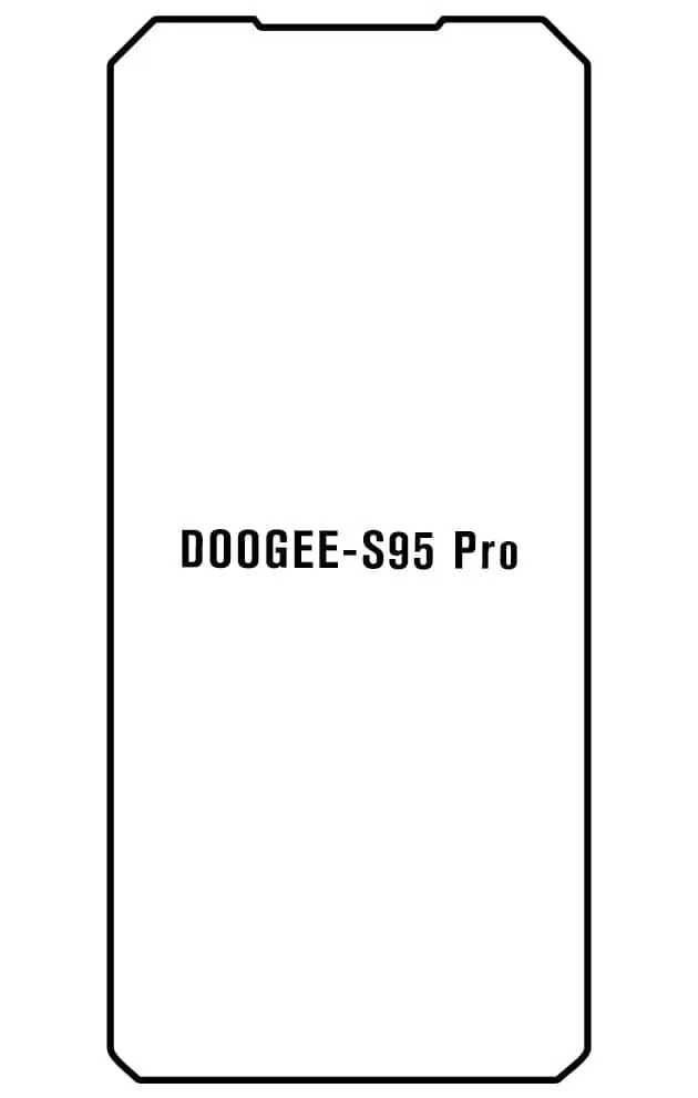 Doogee S95 Pro Přední Hydrogel ochranná fólie