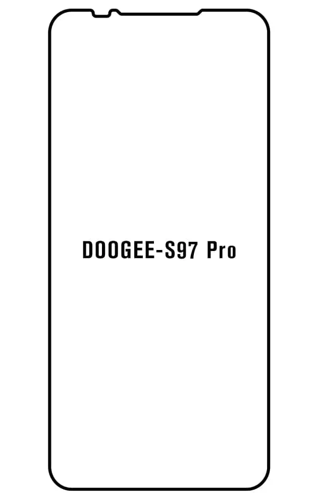 Doogee S97 Pro Přední Hydrogel ochranná fólie
