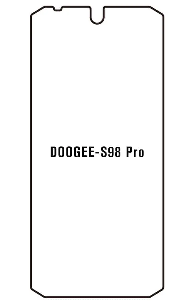 Doogee S98 Pro Přední Hydrogel ochranná fólie