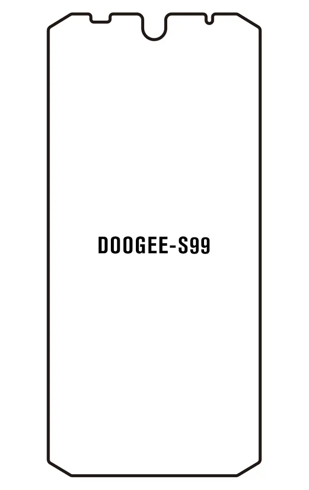 Doogee S99 Přední Hydrogel ochranná fólie