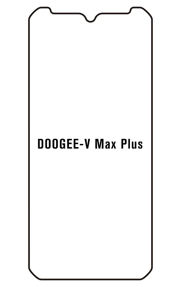 Doogee V Max Plus Přední Hydrogel ochranná fólie