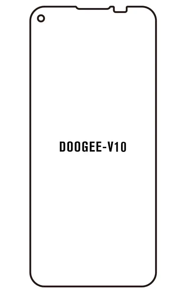 Doogee V10 Přední Hydrogel ochranná fólie