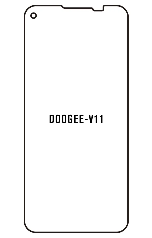 Doogee V11 Přední Hydrogel ochranná fólie