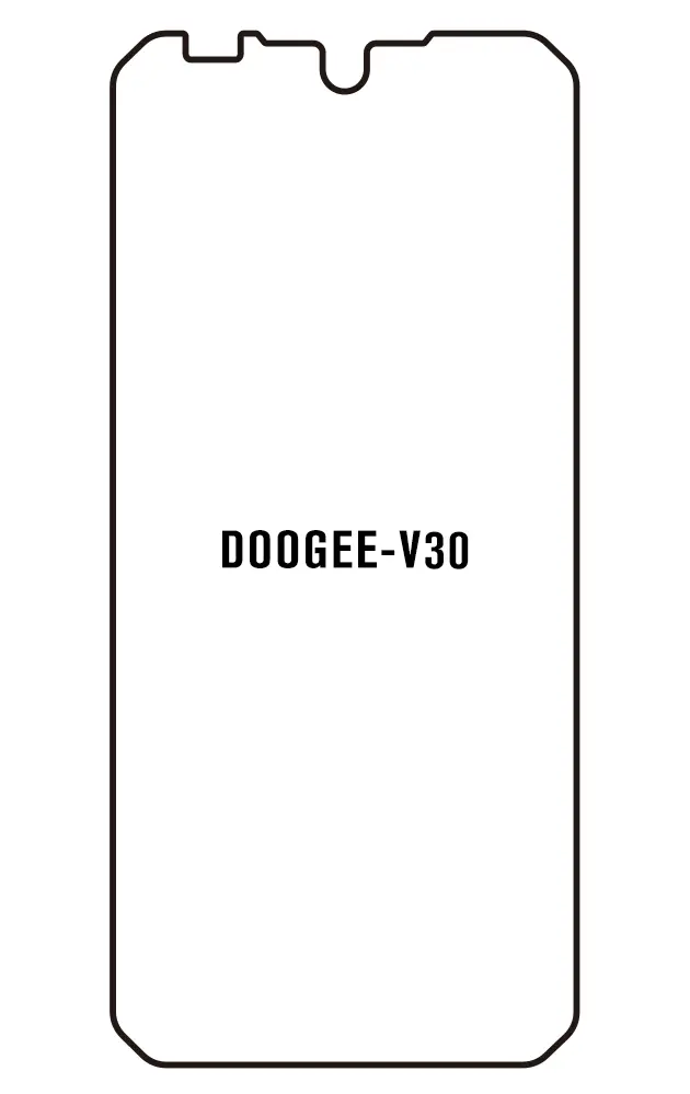 Doogee V30 Přední Hydrogel ochranná fólie