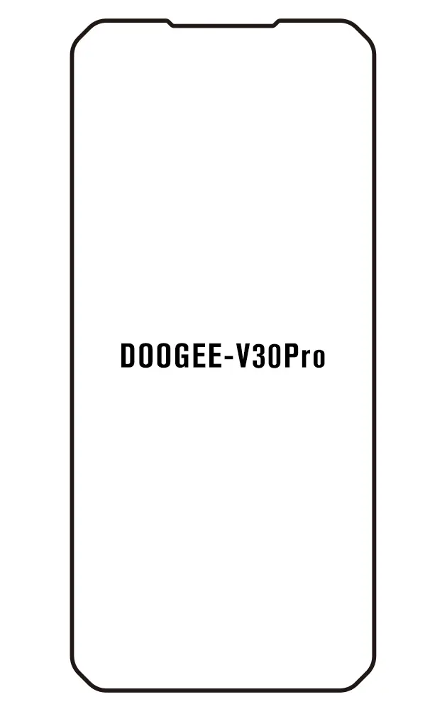 Doogee V30 Pro Přední Hydrogel ochranná fólie