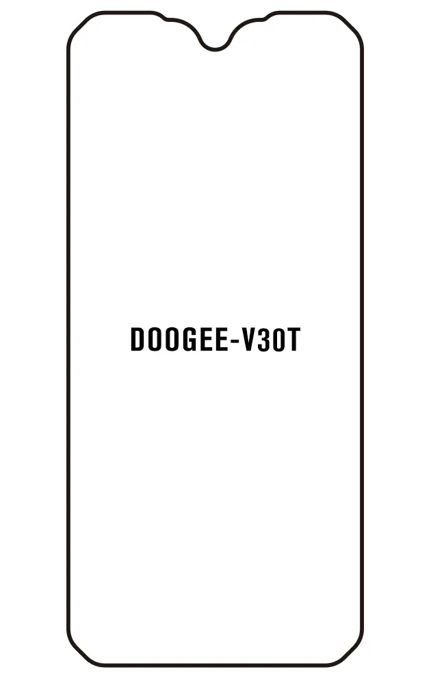 Doogee V30T Přední Hydrogel ochranná fólie
