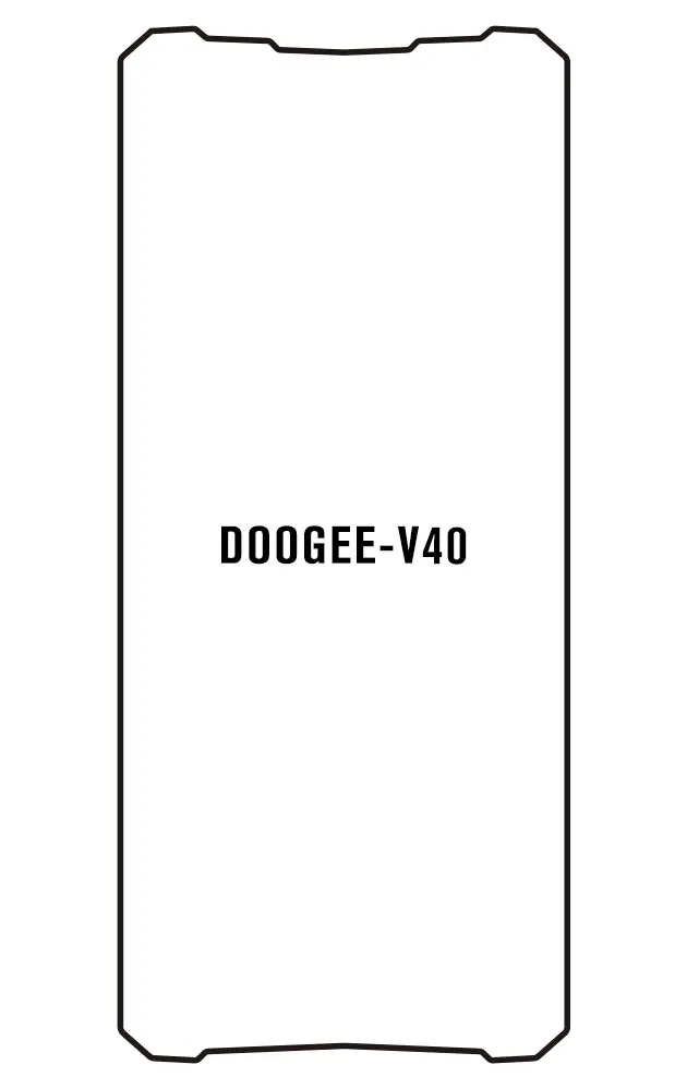 Doogee V40 Přední Hydrogel ochranná fólie