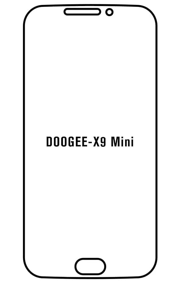 Doogee X9 Mini Přední Hydrogel ochranná fólie
