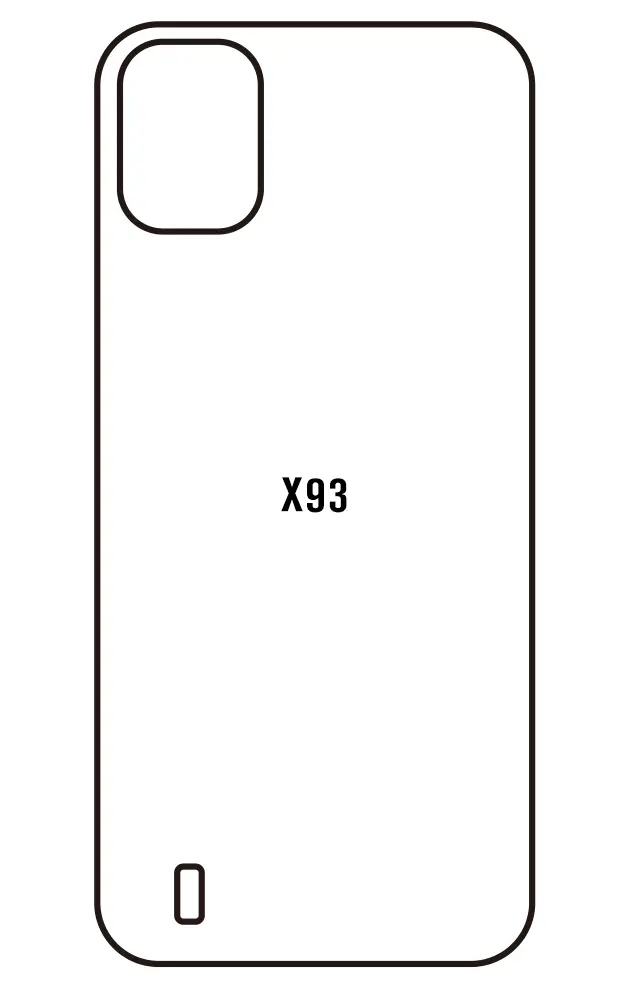 Doogee X93 Zadní Hydrogel ochranná fólie