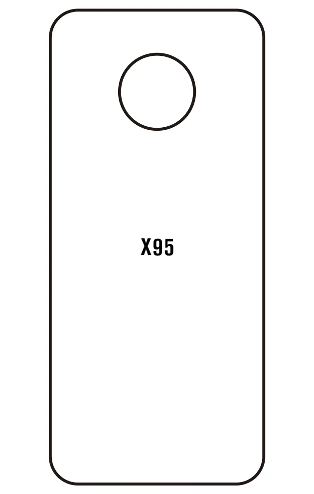 Doogee X95 Zadní Hydrogel ochranná fólie