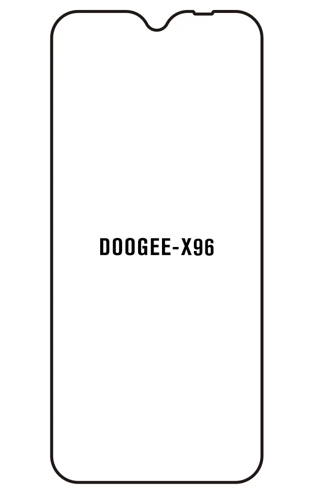 Doogee X96 Přední Hydrogel ochranná fólie