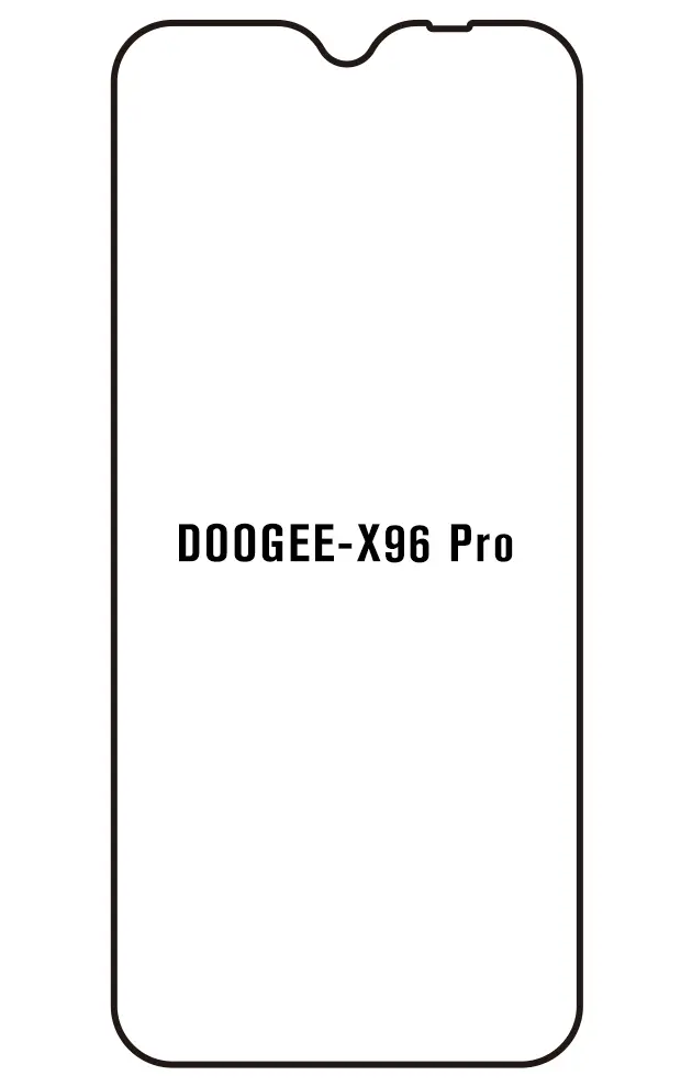 Doogee X96 Pro Přední Hydrogel ochranná fólie