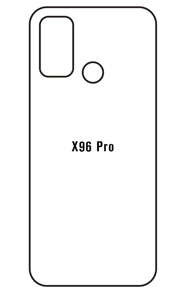 Doogee X96 Pro Zadní Hydrogel ochranná fólie