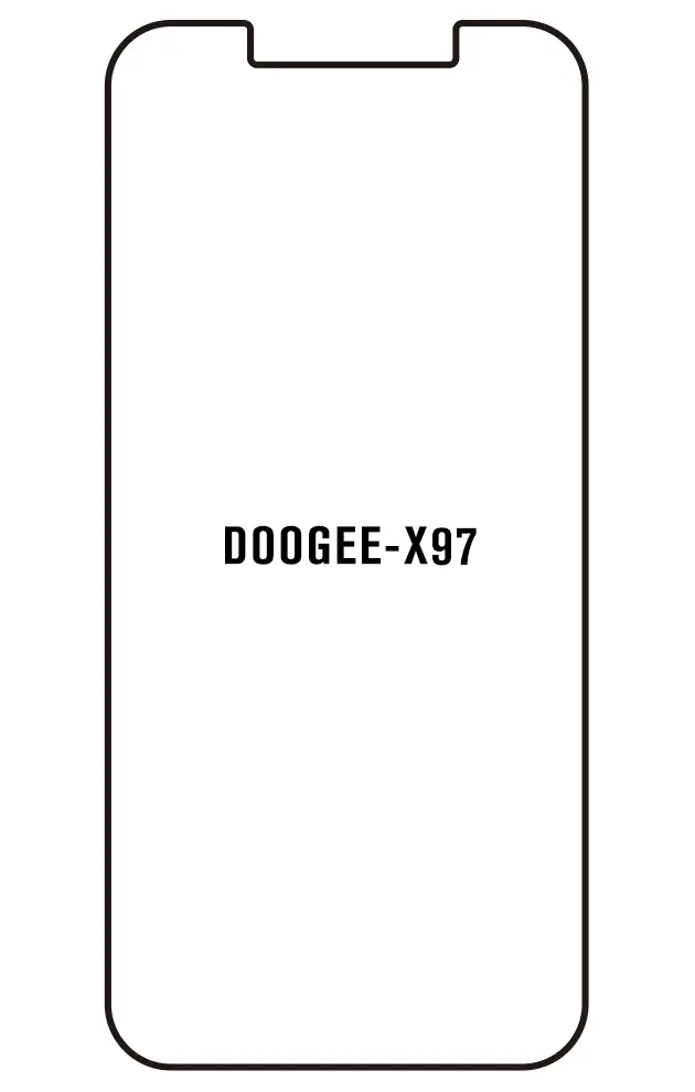 Doogee X97 / X97 Pro Přední Hydrogel ochranná fólie