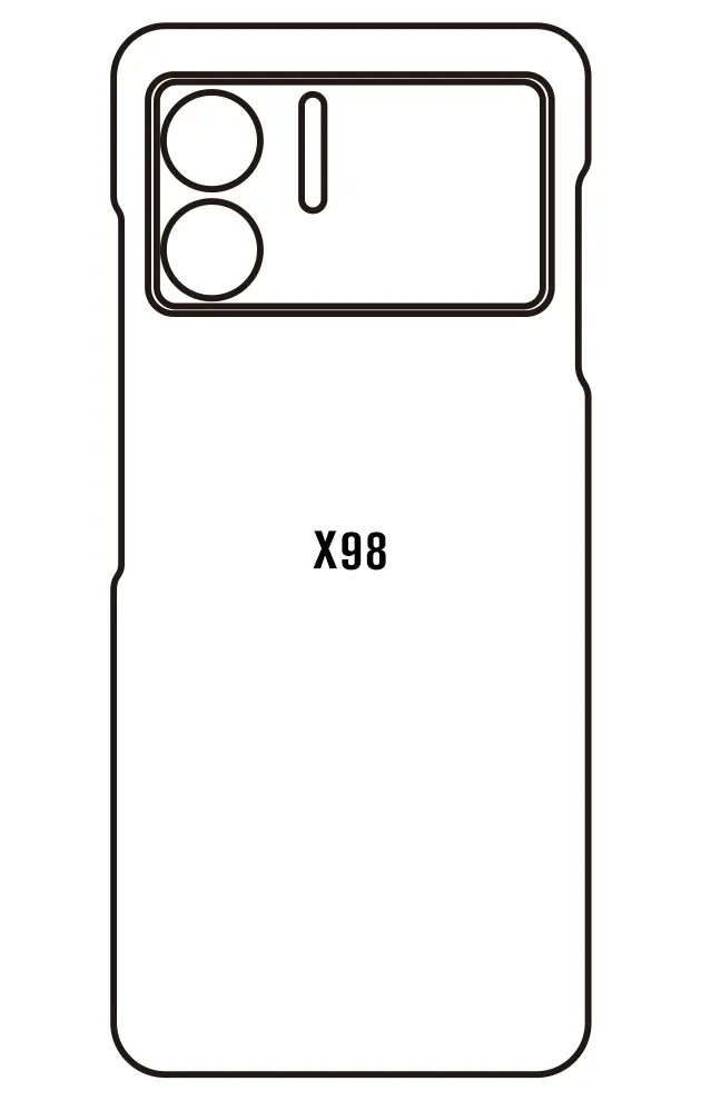 Doogee X98 / X98 Pro Zadní Hydrogel ochranná fólie