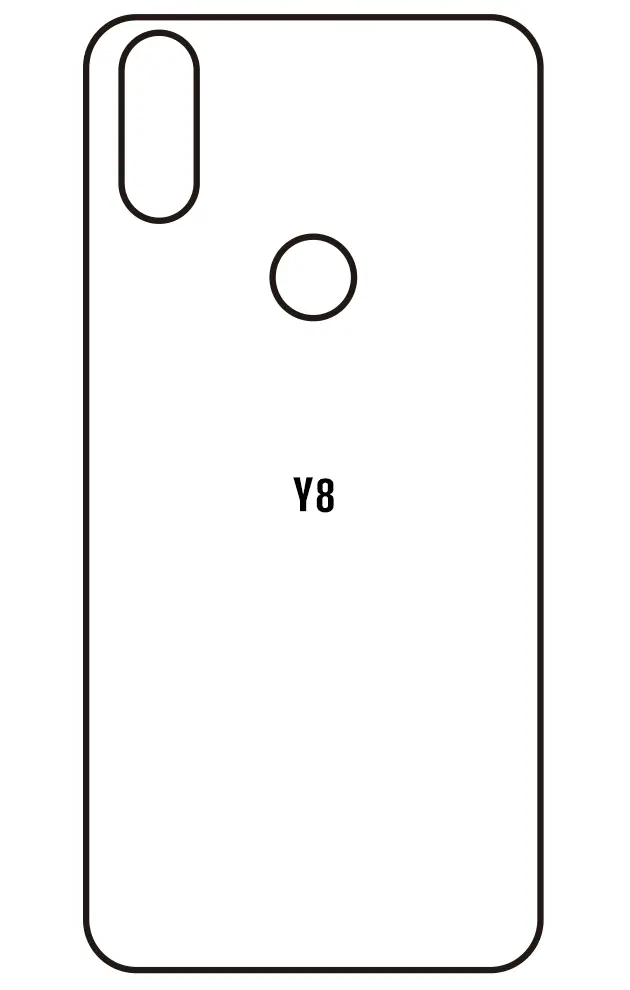 Doogee Y8 Zadní Hydrogel ochranná fólie