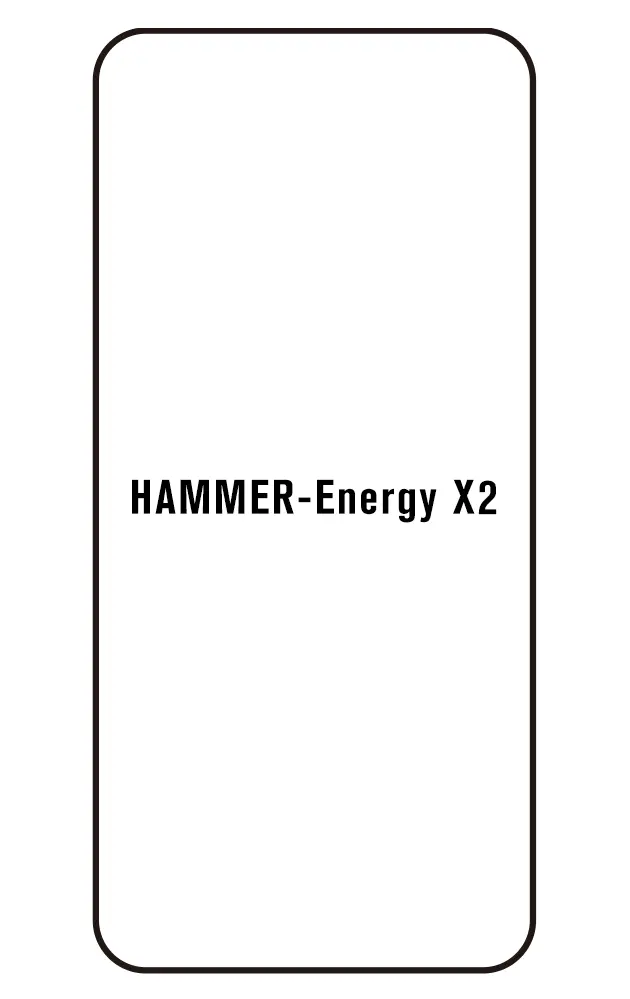 Hammer Energy X2 5G Přední Hydrogel ochranná fólie