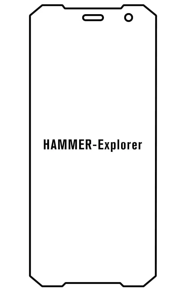 Hammer Explorer Přední Hydrogel ochranná fólie