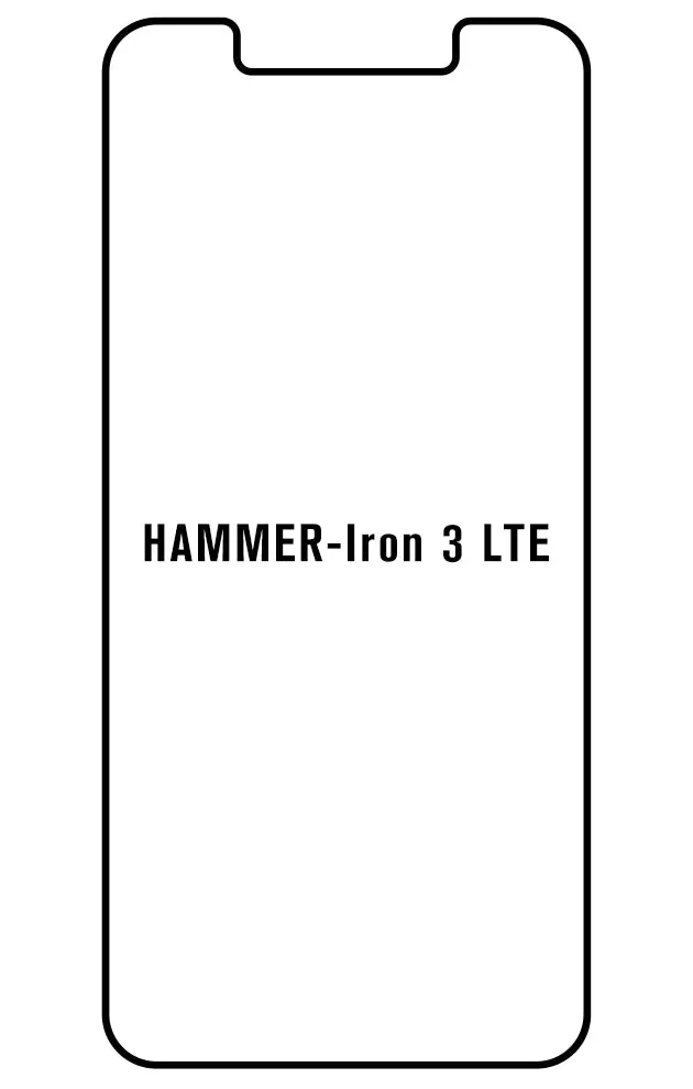 Hammer Iron 3 LTE Přední Hydrogel ochranná fólie