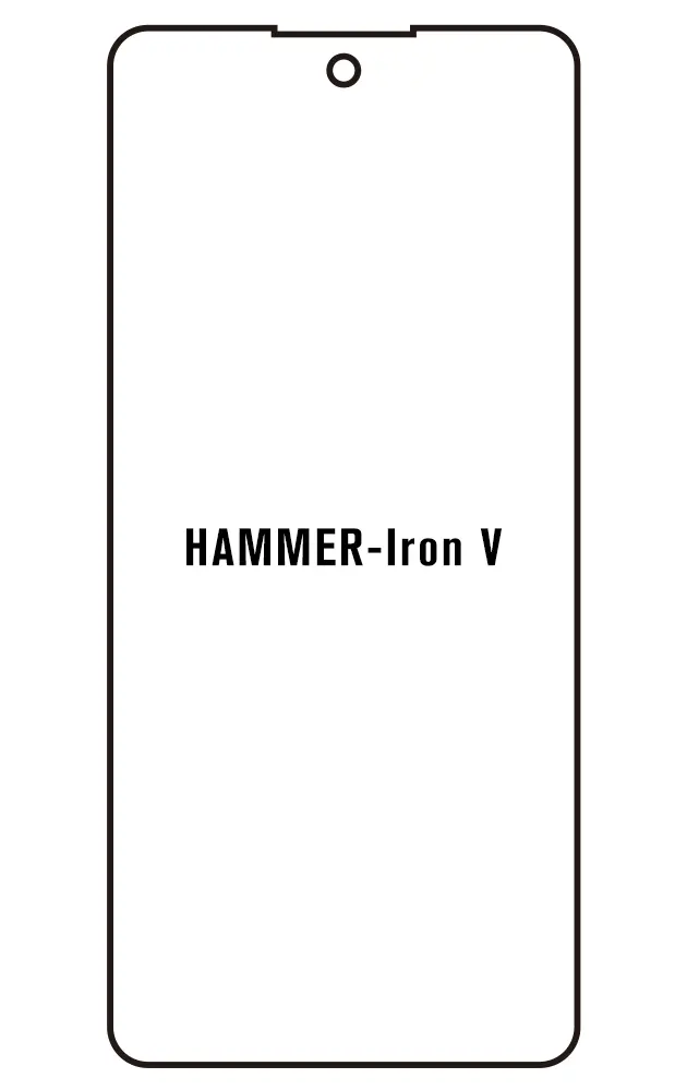 Hammer Iron V Přední Hydrogel ochranná fólie