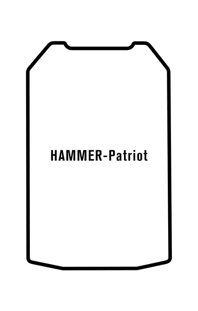 Hammer Patriot Přední Hydrogel ochranná fólie