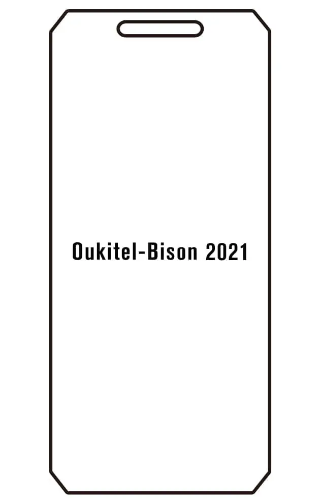 Oukitel Bison 2021 Přední Hydrogel ochranná fólie