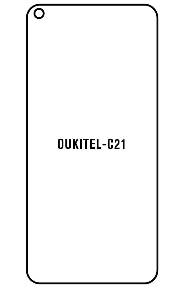 Oukitel C21 Přední Hydrogel ochranná fólie