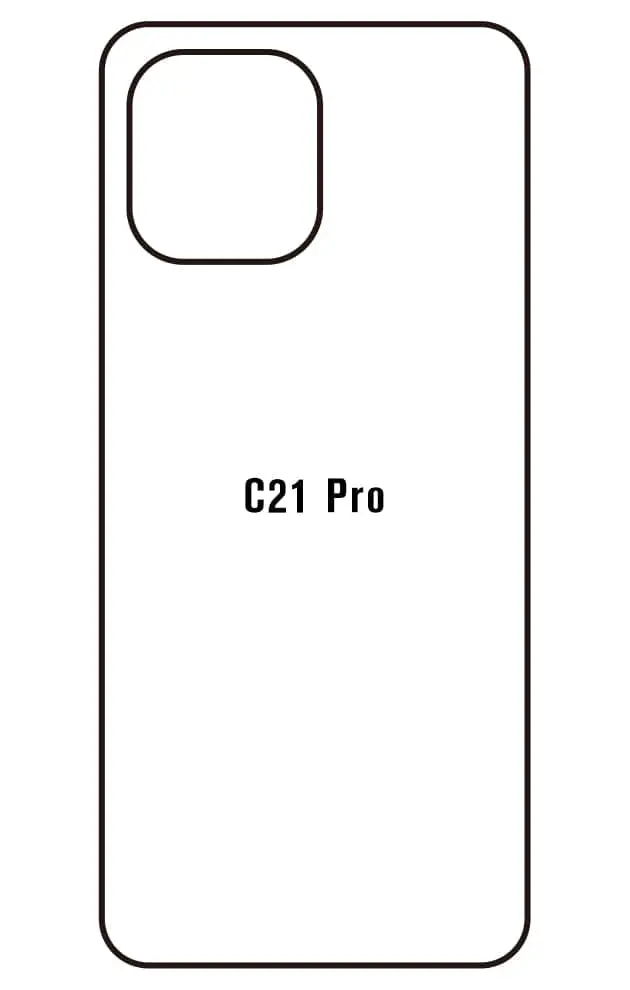 Oukitel C21 Pro Zadní Hydrogel ochranná fólie
