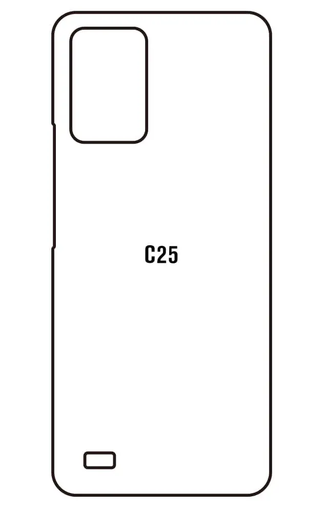 Oukitel C25 Zadní Hydrogel ochranná fólie