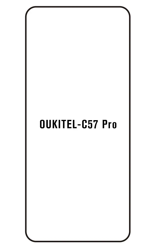 Oukitel C57 Pro Přední Hydrogel ochranná fólie
