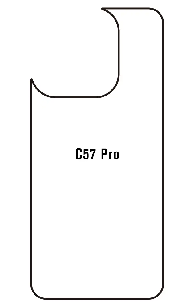 Oukitel C57 Pro Zadní Hydrogel ochranná fólie