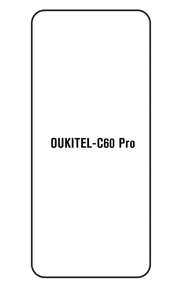 Oukitel C60 Pro Přední Hydrogel ochranná fólie