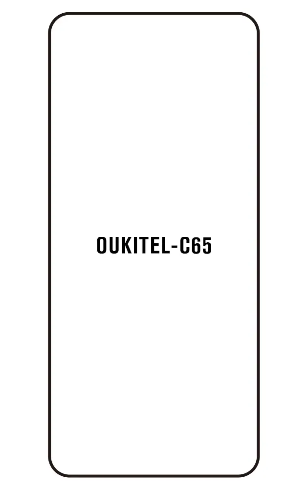 Oukitel C65 Přední Hydrogel ochranná fólie