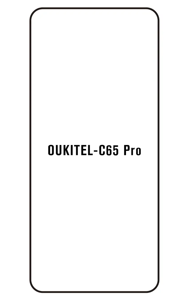 Oukitel C65 Pro Přední Hydrogel ochranná fólie