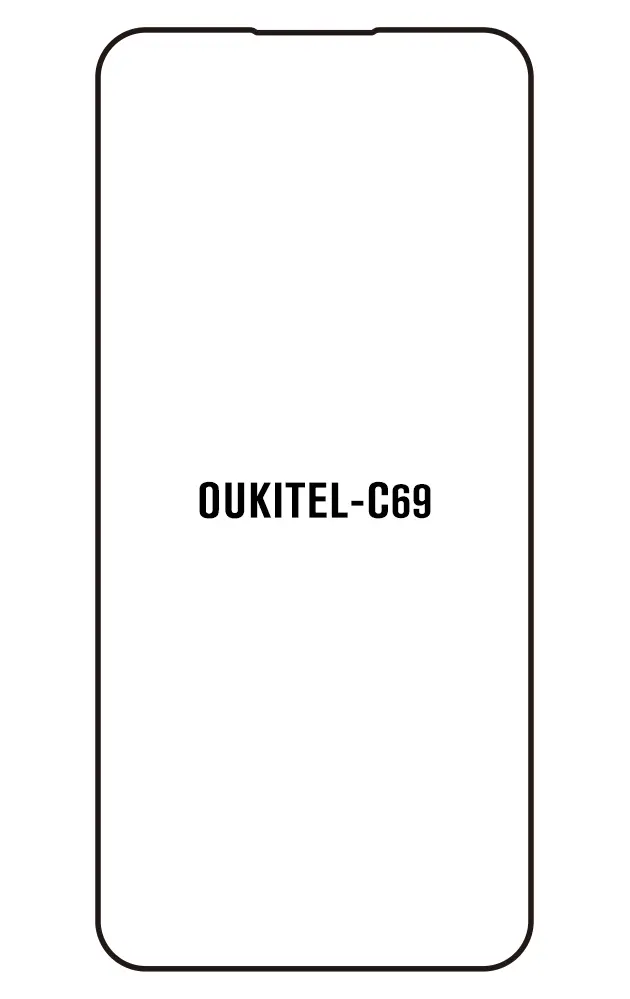 Oukitel C69 Přední Hydrogel ochranná fólie