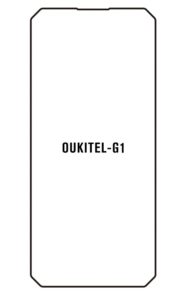 Oukitel G1 Přední Hydrogel ochranná fólie