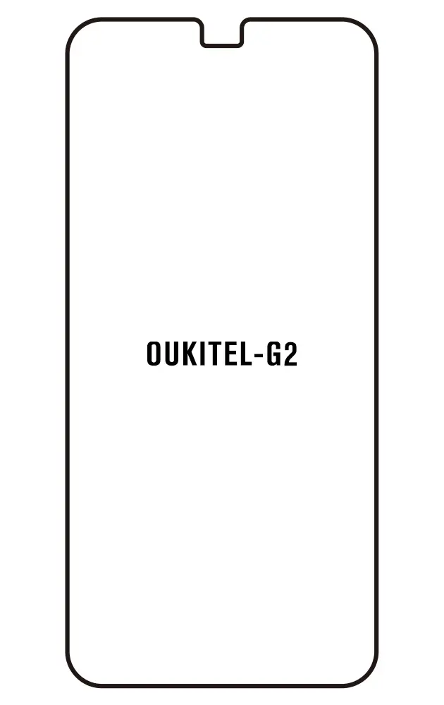 Oukitel G2 Přední Hydrogel ochranná fólie