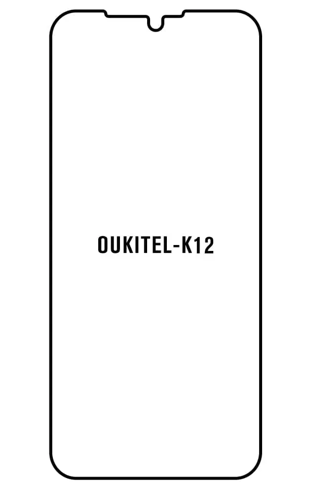 Oukitel K12 Přední Hydrogel ochranná fólie