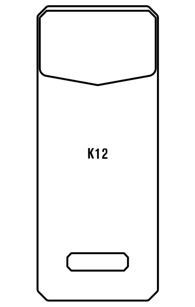 Oukitel K12 Zadní Hydrogel ochranná fólie