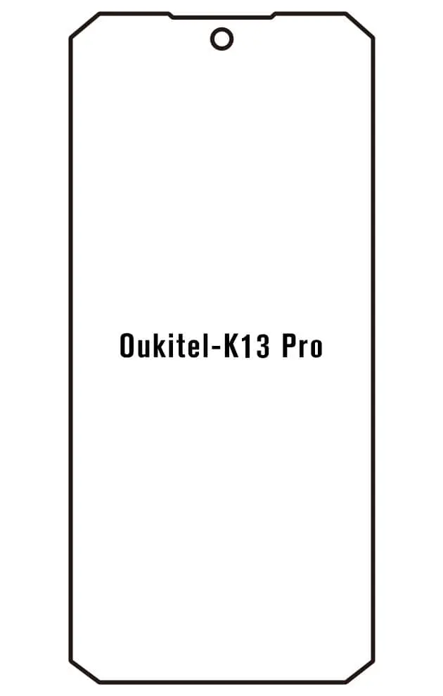 Oukitel K13 Pro Přední Hydrogel ochranná fólie