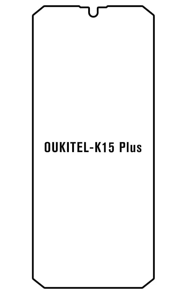 Oukitel K15 Plus Přední Hydrogel ochranná fólie