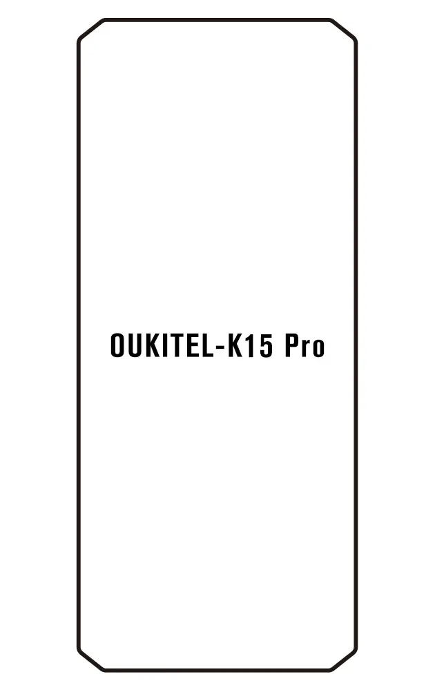 Oukitel K15 Pro Přední Hydrogel ochranná fólie